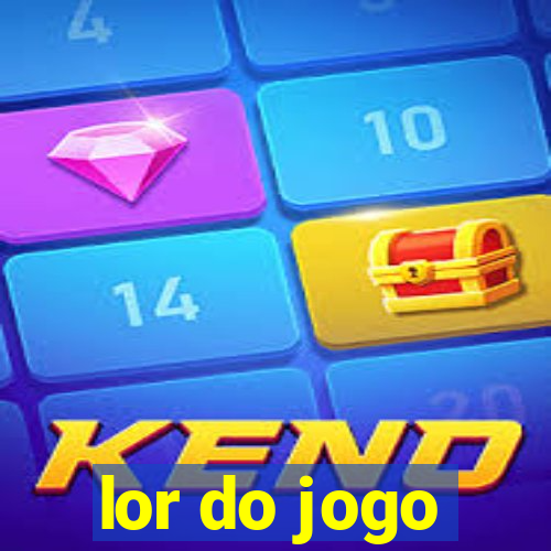 lor do jogo